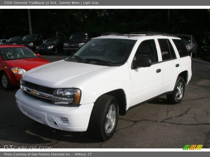 Summit White / Light Gray 2006 Chevrolet TrailBlazer LS 4x4