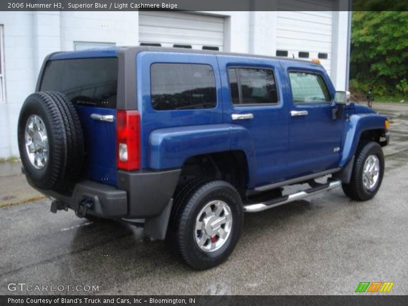 Superior Blue / Light Cashmere Beige 2006 Hummer H3