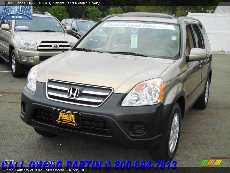 Sahara Sand Metallic / Ivory 2006 Honda CR-V EX 4WD