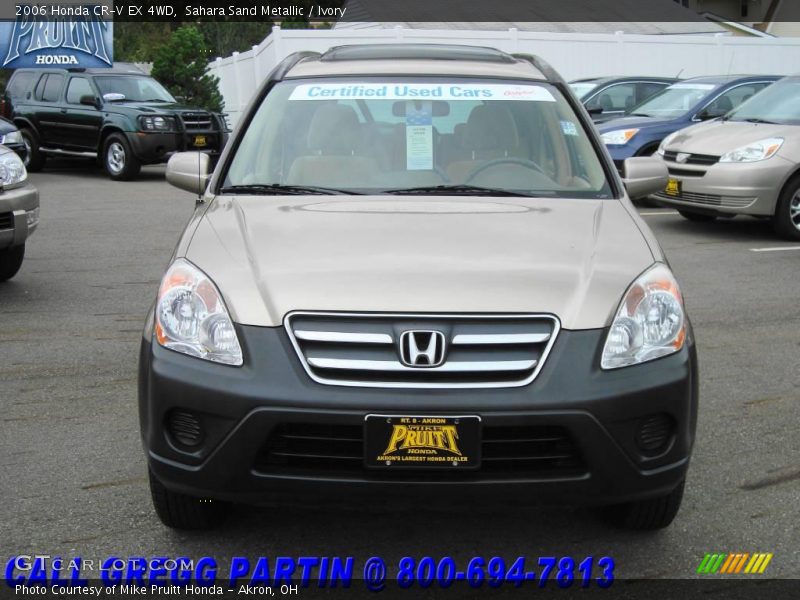 Sahara Sand Metallic / Ivory 2006 Honda CR-V EX 4WD