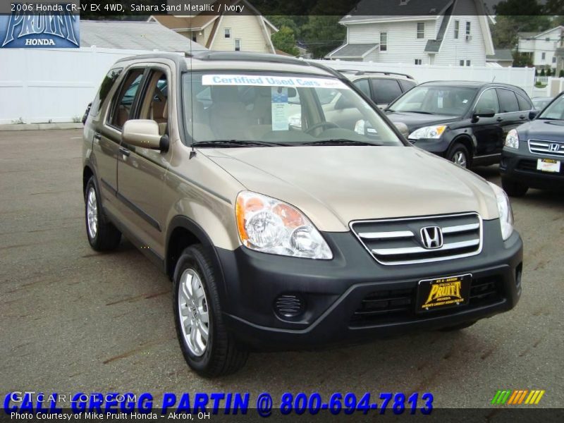Sahara Sand Metallic / Ivory 2006 Honda CR-V EX 4WD