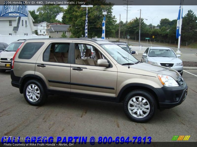 Sahara Sand Metallic / Ivory 2006 Honda CR-V EX 4WD