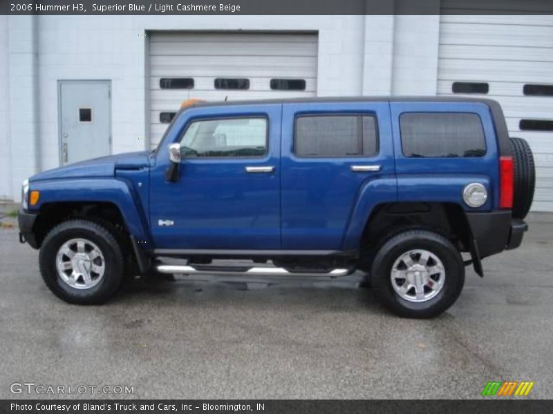 Superior Blue / Light Cashmere Beige 2006 Hummer H3
