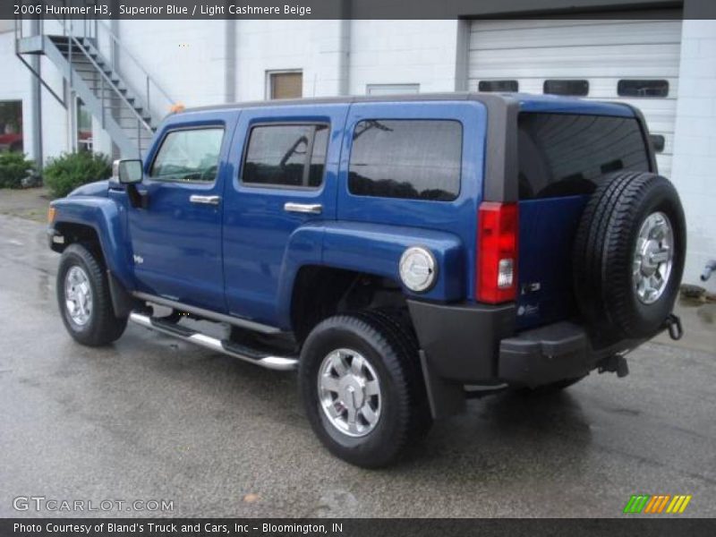 Superior Blue / Light Cashmere Beige 2006 Hummer H3