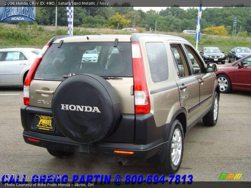Sahara Sand Metallic / Ivory 2006 Honda CR-V EX 4WD