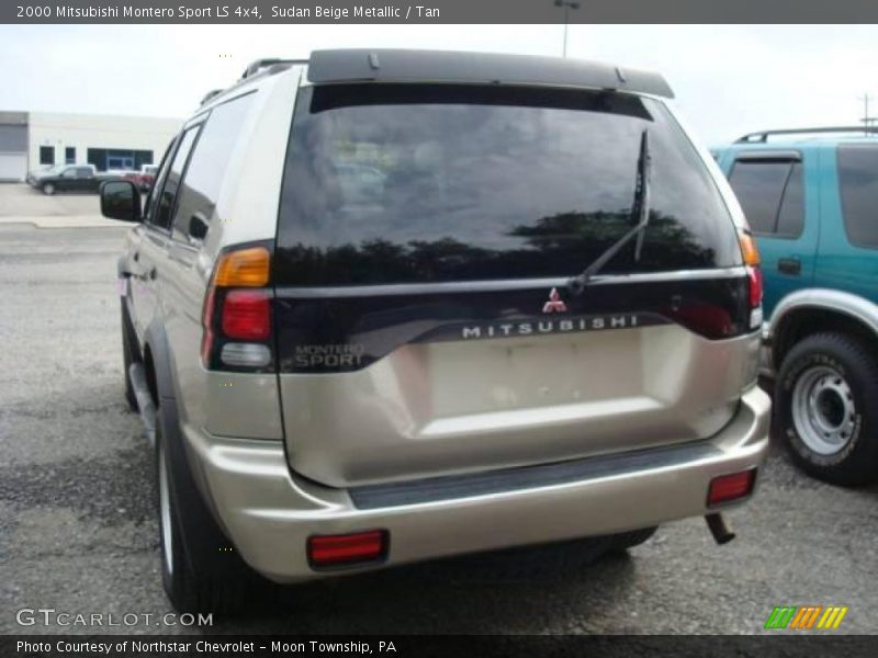 Sudan Beige Metallic / Tan 2000 Mitsubishi Montero Sport LS 4x4