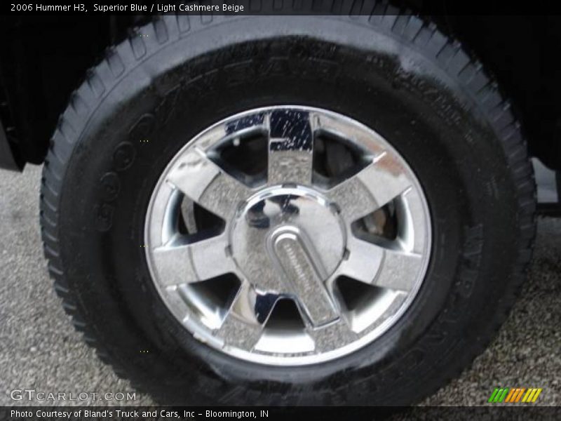 Superior Blue / Light Cashmere Beige 2006 Hummer H3