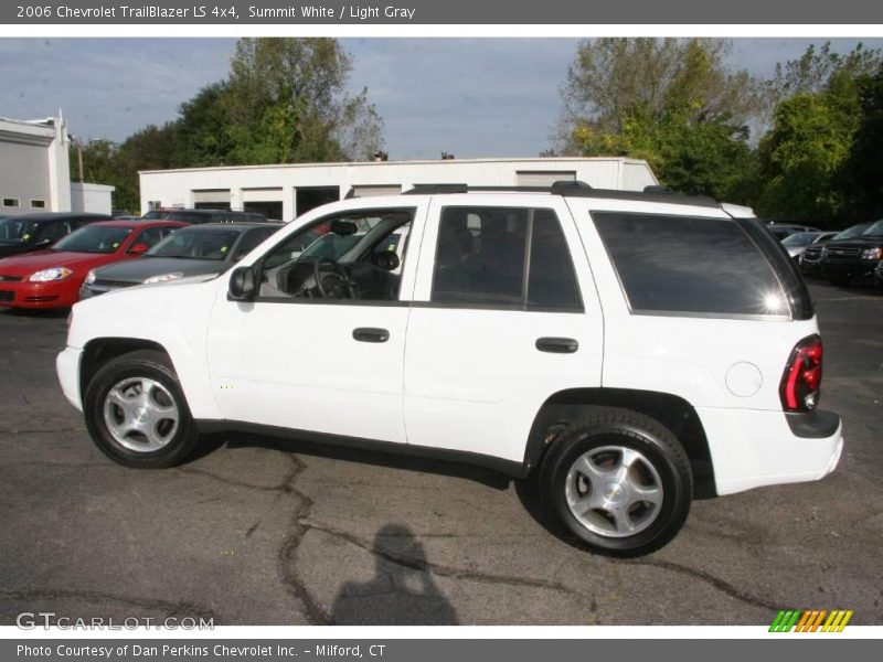 Summit White / Light Gray 2006 Chevrolet TrailBlazer LS 4x4