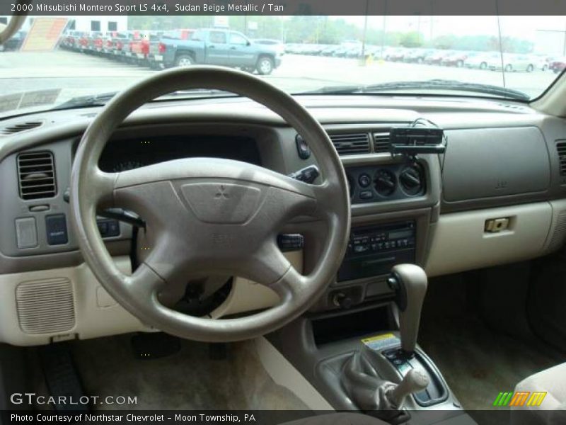 Sudan Beige Metallic / Tan 2000 Mitsubishi Montero Sport LS 4x4