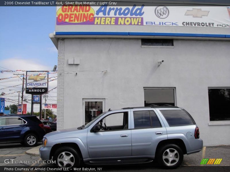 Silver Blue Metallic / Light Gray 2006 Chevrolet TrailBlazer LT 4x4