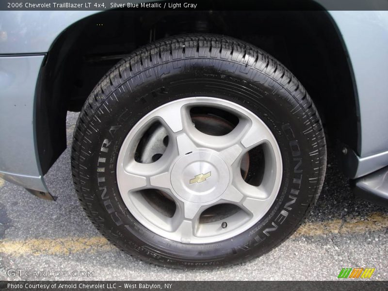 Silver Blue Metallic / Light Gray 2006 Chevrolet TrailBlazer LT 4x4