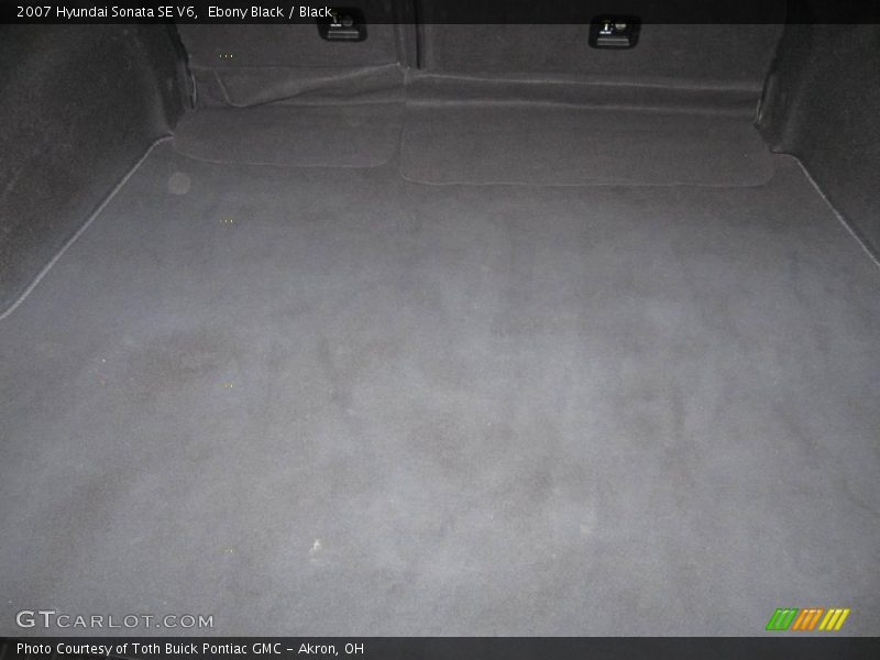 Ebony Black / Black 2007 Hyundai Sonata SE V6