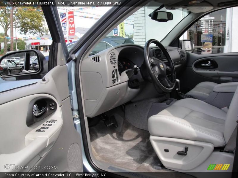 Silver Blue Metallic / Light Gray 2006 Chevrolet TrailBlazer LT 4x4