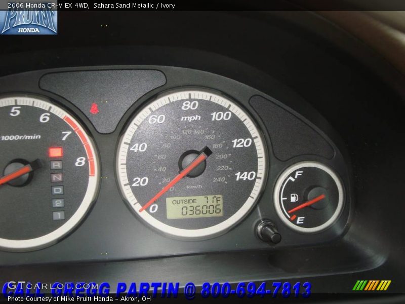 Sahara Sand Metallic / Ivory 2006 Honda CR-V EX 4WD