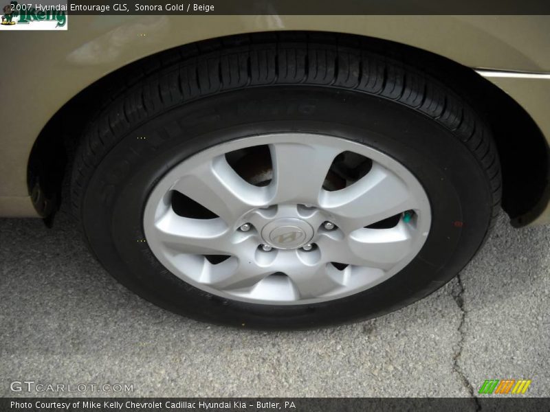 Sonora Gold / Beige 2007 Hyundai Entourage GLS