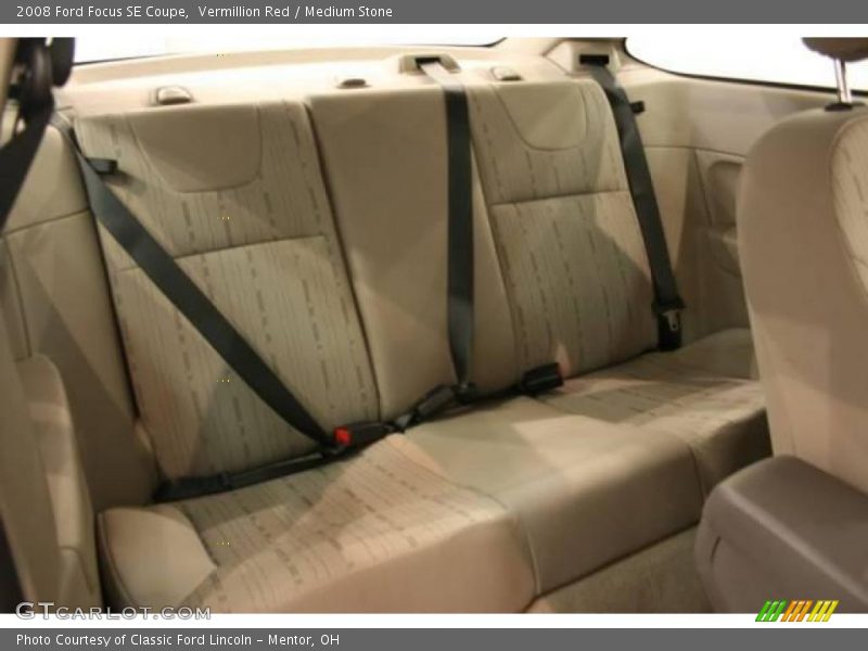 Vermillion Red / Medium Stone 2008 Ford Focus SE Coupe