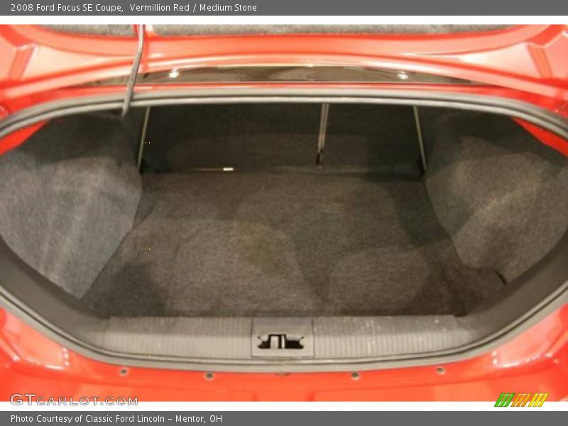 Vermillion Red / Medium Stone 2008 Ford Focus SE Coupe