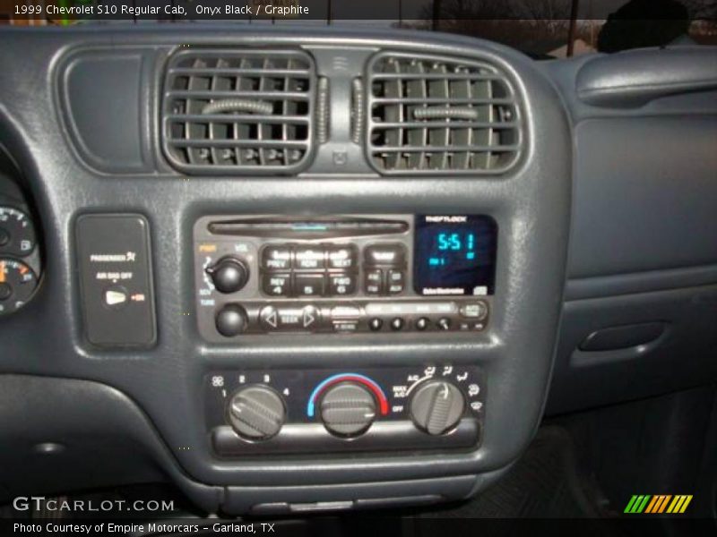 Onyx Black / Graphite 1999 Chevrolet S10 Regular Cab