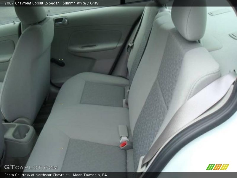 Summit White / Gray 2007 Chevrolet Cobalt LS Sedan