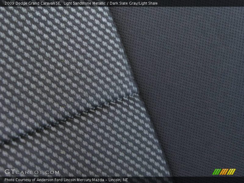 Light Sandstone Metallic / Dark Slate Gray/Light Shale 2009 Dodge Grand Caravan SE