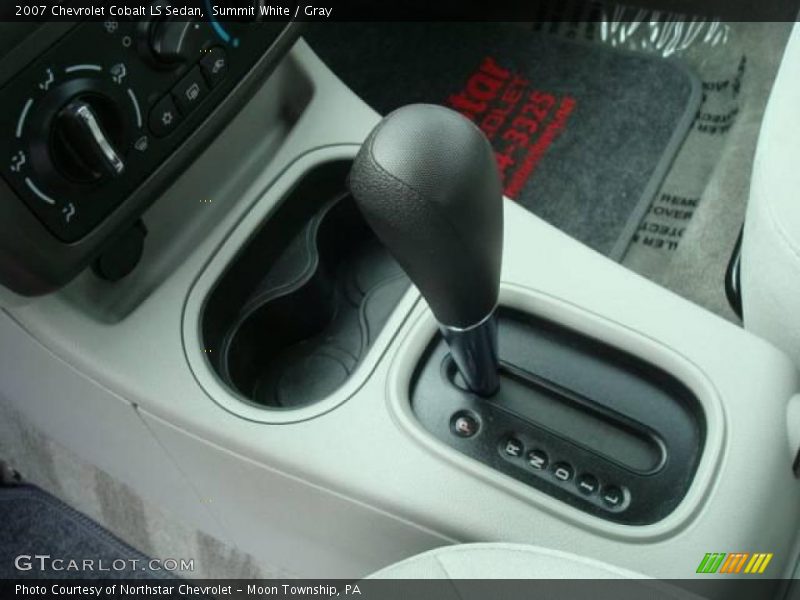 Summit White / Gray 2007 Chevrolet Cobalt LS Sedan