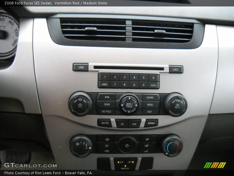 Vermillion Red / Medium Stone 2008 Ford Focus SES Sedan