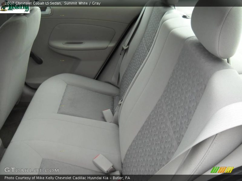 Summit White / Gray 2007 Chevrolet Cobalt LS Sedan
