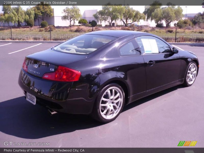 Black Obsidian / Stone 2006 Infiniti G 35 Coupe