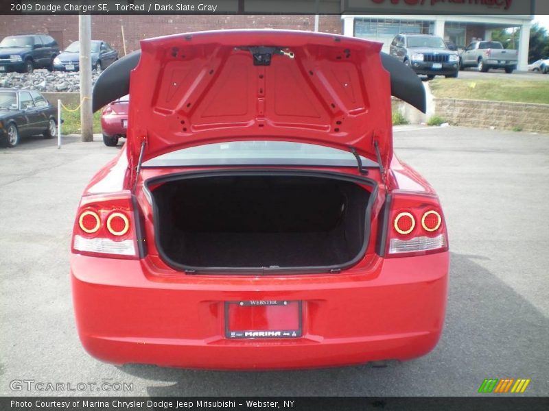 TorRed / Dark Slate Gray 2009 Dodge Charger SE