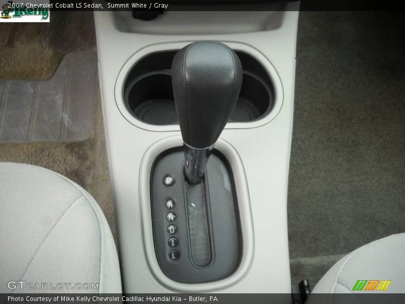 Summit White / Gray 2007 Chevrolet Cobalt LS Sedan