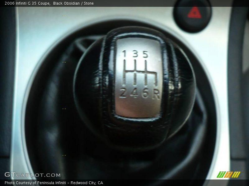 Black Obsidian / Stone 2006 Infiniti G 35 Coupe