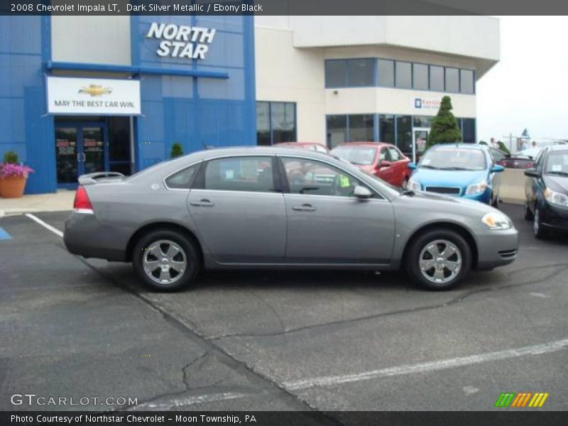 Dark Silver Metallic / Ebony Black 2008 Chevrolet Impala LT