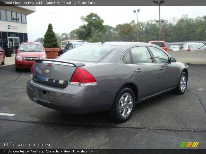 Dark Silver Metallic / Ebony Black 2008 Chevrolet Impala LT