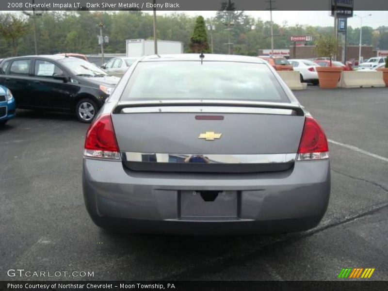 Dark Silver Metallic / Ebony Black 2008 Chevrolet Impala LT