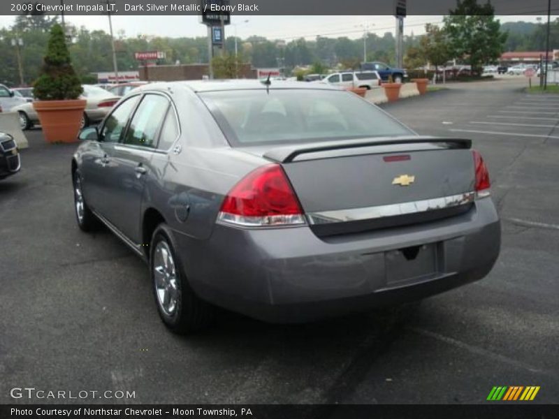Dark Silver Metallic / Ebony Black 2008 Chevrolet Impala LT