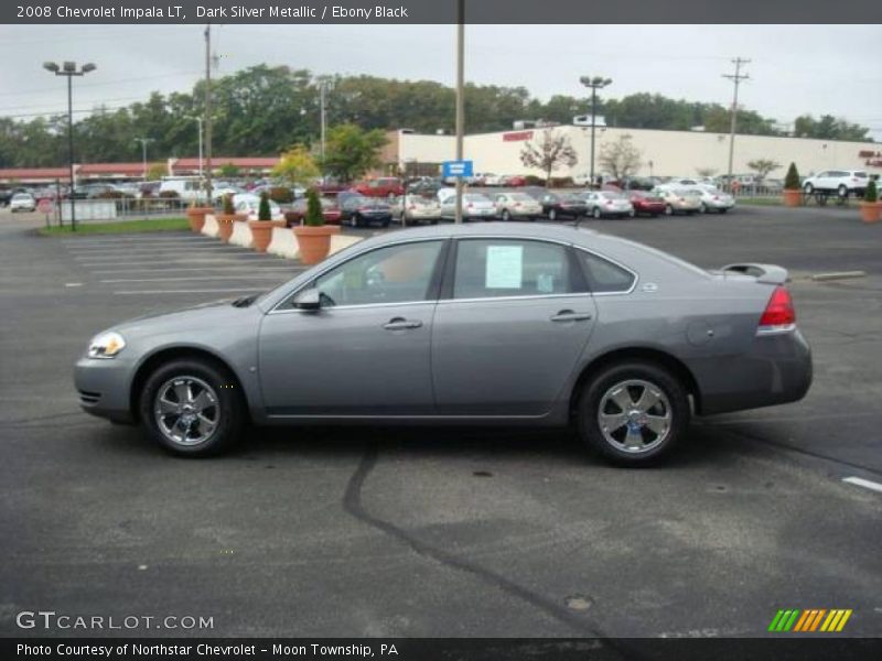 Dark Silver Metallic / Ebony Black 2008 Chevrolet Impala LT