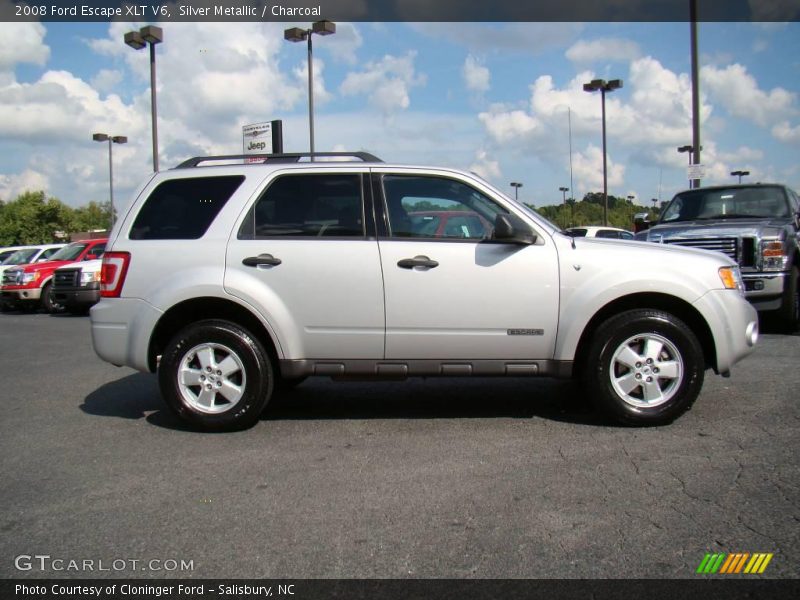 Silver Metallic / Charcoal 2008 Ford Escape XLT V6