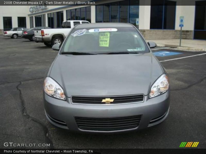 Dark Silver Metallic / Ebony Black 2008 Chevrolet Impala LT