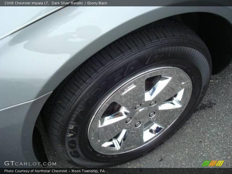 Dark Silver Metallic / Ebony Black 2008 Chevrolet Impala LT