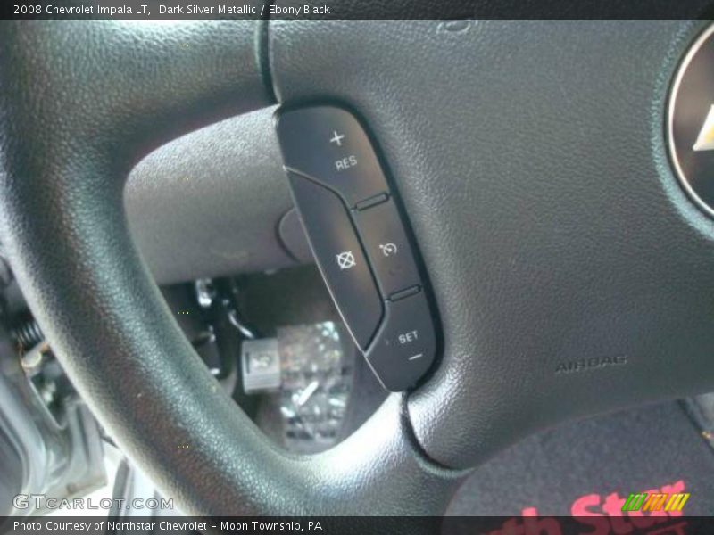 Dark Silver Metallic / Ebony Black 2008 Chevrolet Impala LT