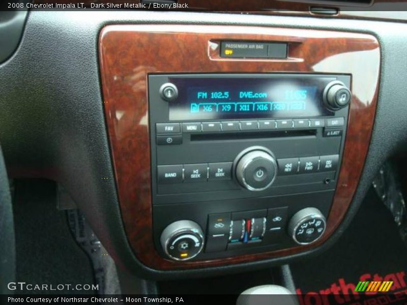 Dark Silver Metallic / Ebony Black 2008 Chevrolet Impala LT