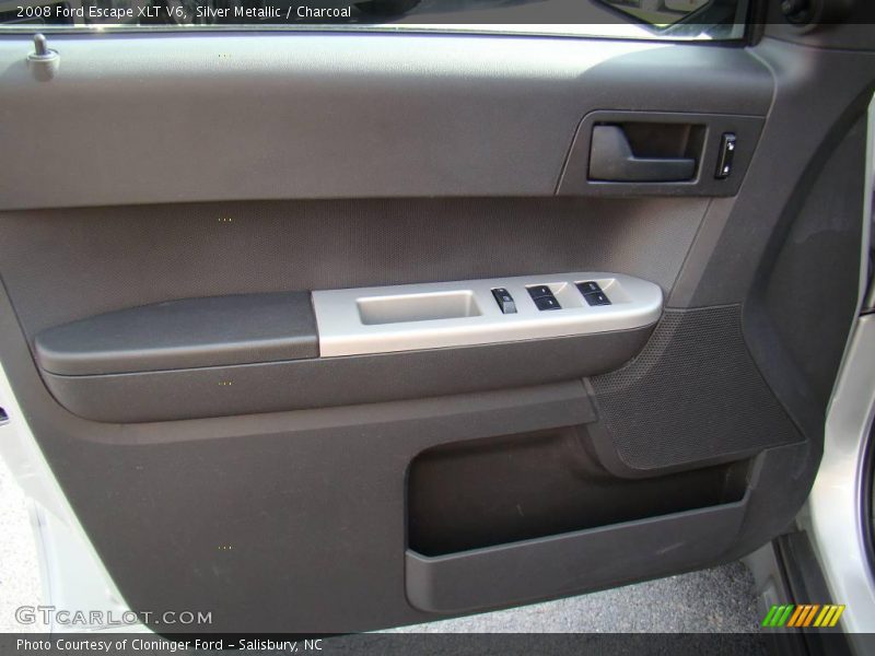 Silver Metallic / Charcoal 2008 Ford Escape XLT V6