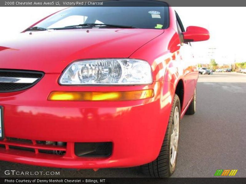 Victory Red / Charcoal 2008 Chevrolet Aveo Aveo5 LS
