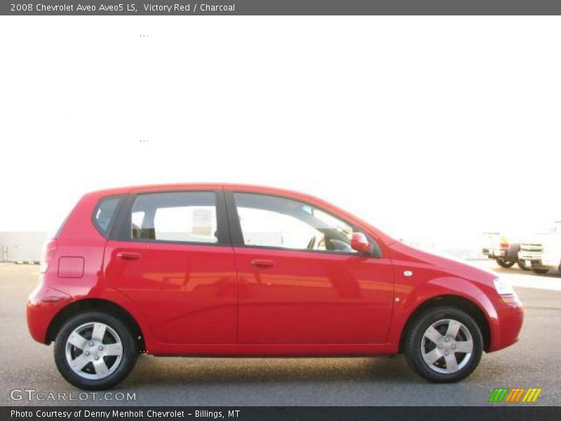 Victory Red / Charcoal 2008 Chevrolet Aveo Aveo5 LS