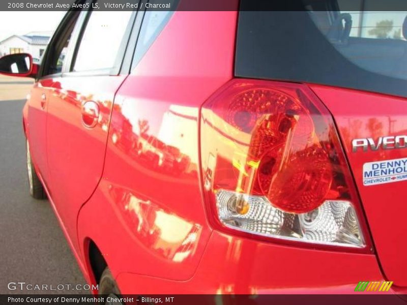 Victory Red / Charcoal 2008 Chevrolet Aveo Aveo5 LS