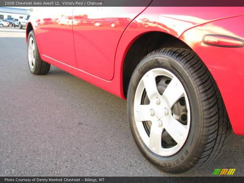 Victory Red / Charcoal 2008 Chevrolet Aveo Aveo5 LS