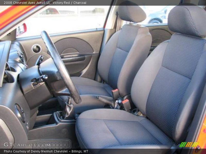 Victory Red / Charcoal 2008 Chevrolet Aveo Aveo5 LS