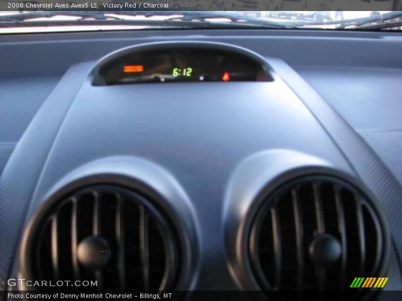 Victory Red / Charcoal 2008 Chevrolet Aveo Aveo5 LS