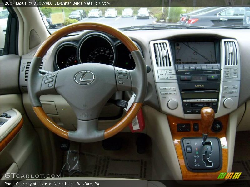 Savannah Beige Metallic / Ivory 2007 Lexus RX 350 AWD