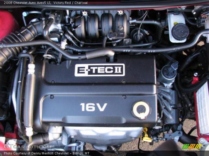Victory Red / Charcoal 2008 Chevrolet Aveo Aveo5 LS